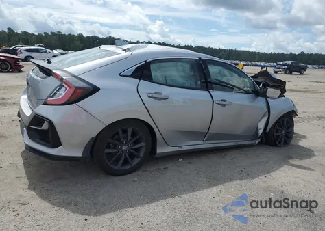 2021 Honda Civic Ex z USA, uszkodzony, nr VIN SHHFK7H65MU226966